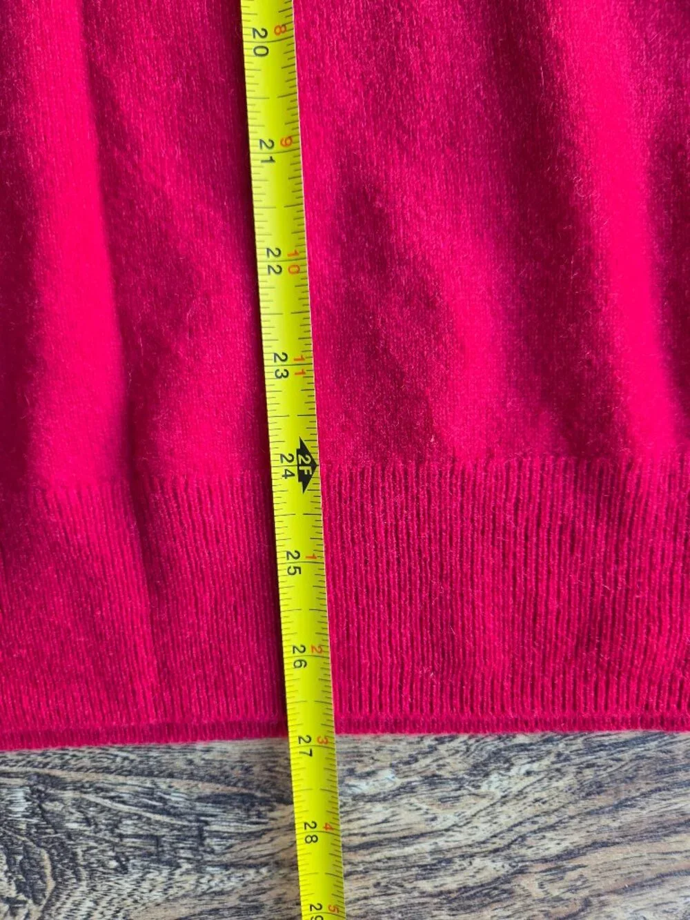 NWoT J.Crew $158 100% Goat Cashmere Cozy Soft Crewneck Sweater Red #BE895